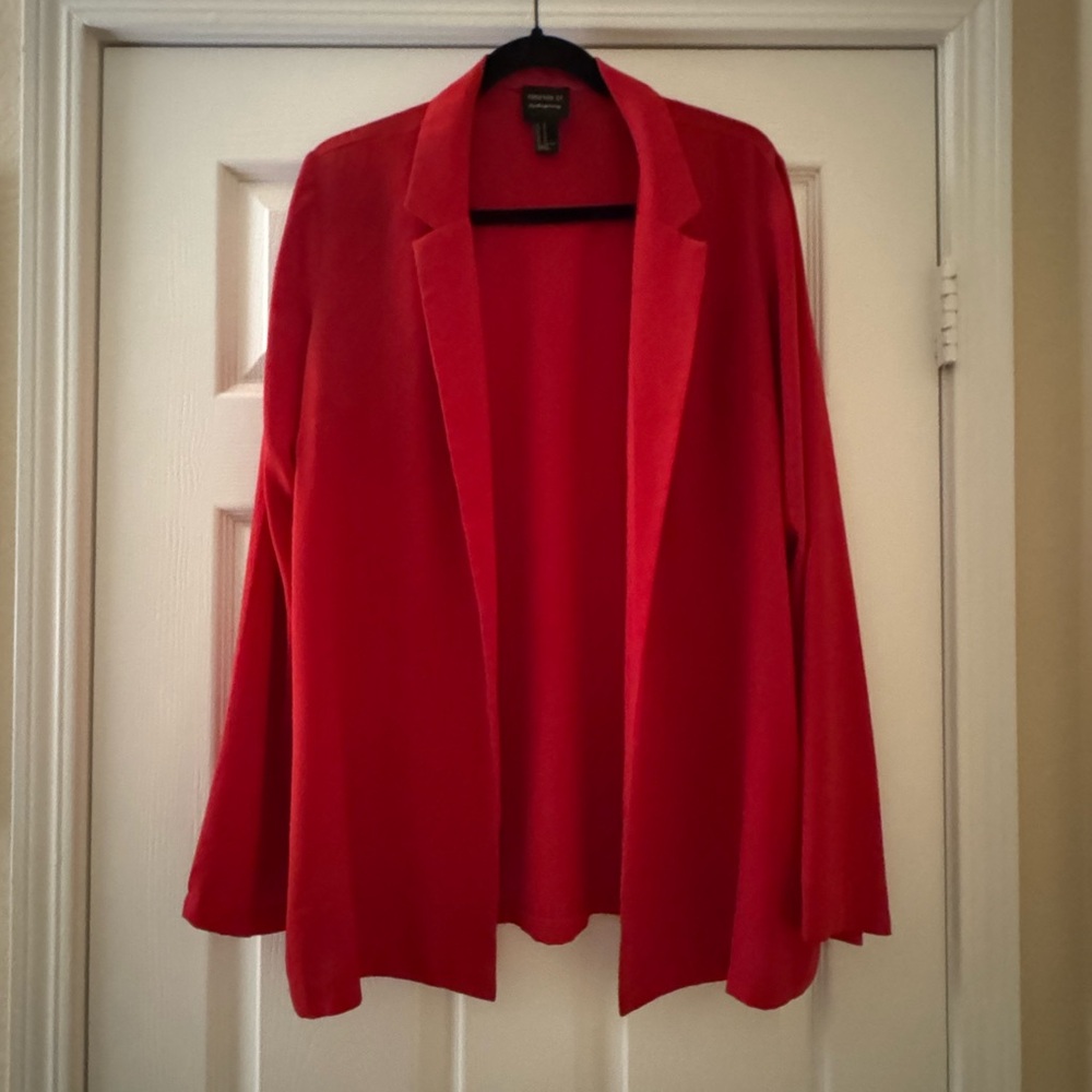 Forever 21 Vibrant Red Blazer